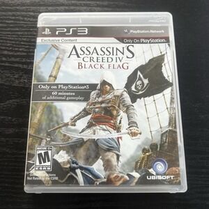 Assassin's Creed IV: Black Flag (Sony Playstation 3, PS3) Has Passport